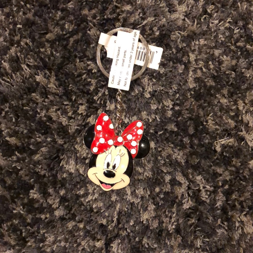 Disneyland Minnie Mouse Keychain